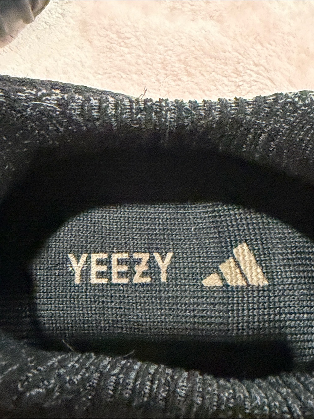 Yeezy Black Athletic No-Show Socks with Logo